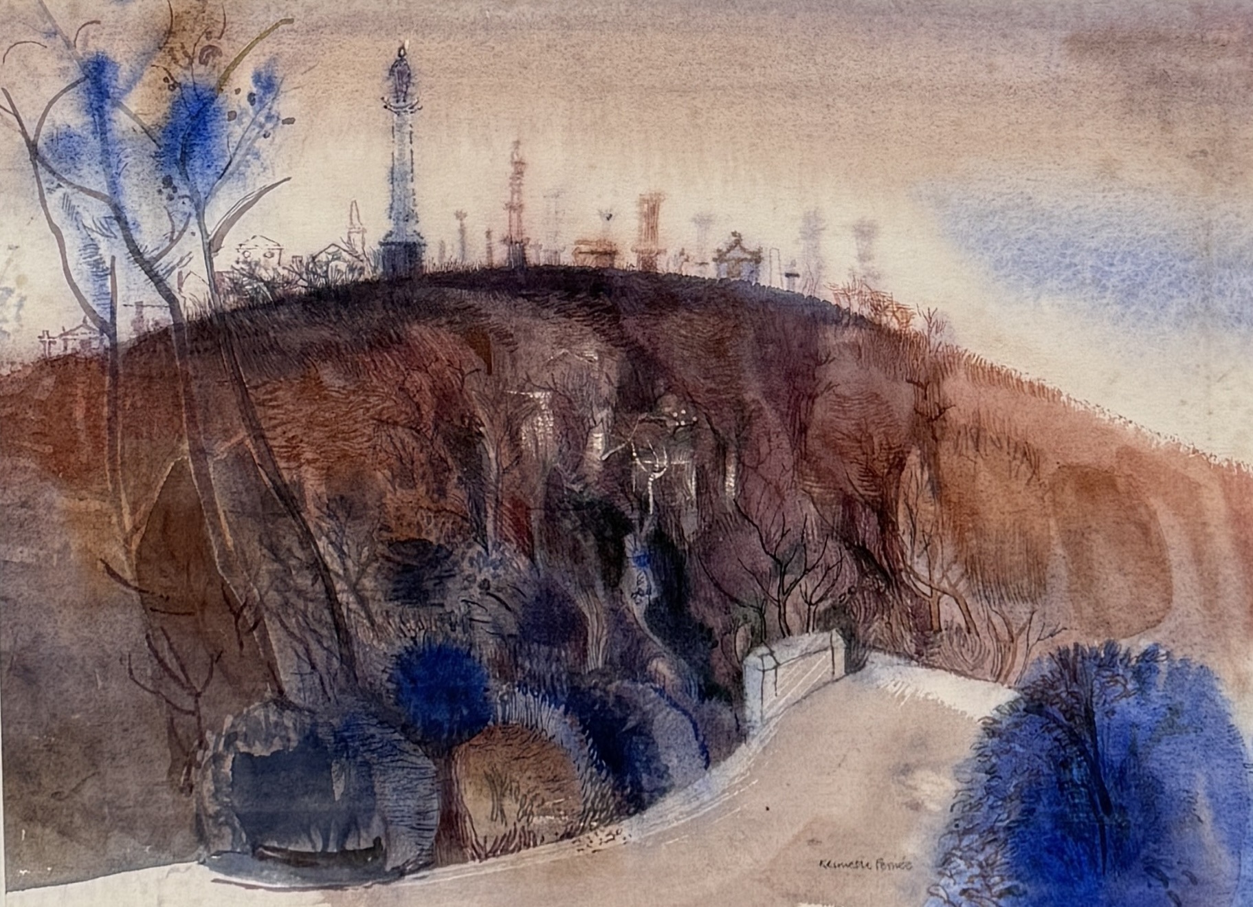 Lot 694 - KENNETH FERNEE (BRITISH, 1926-1983): A MIXED